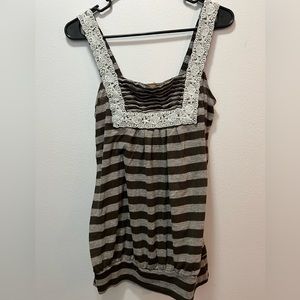 Copper Key Striped Tanktop